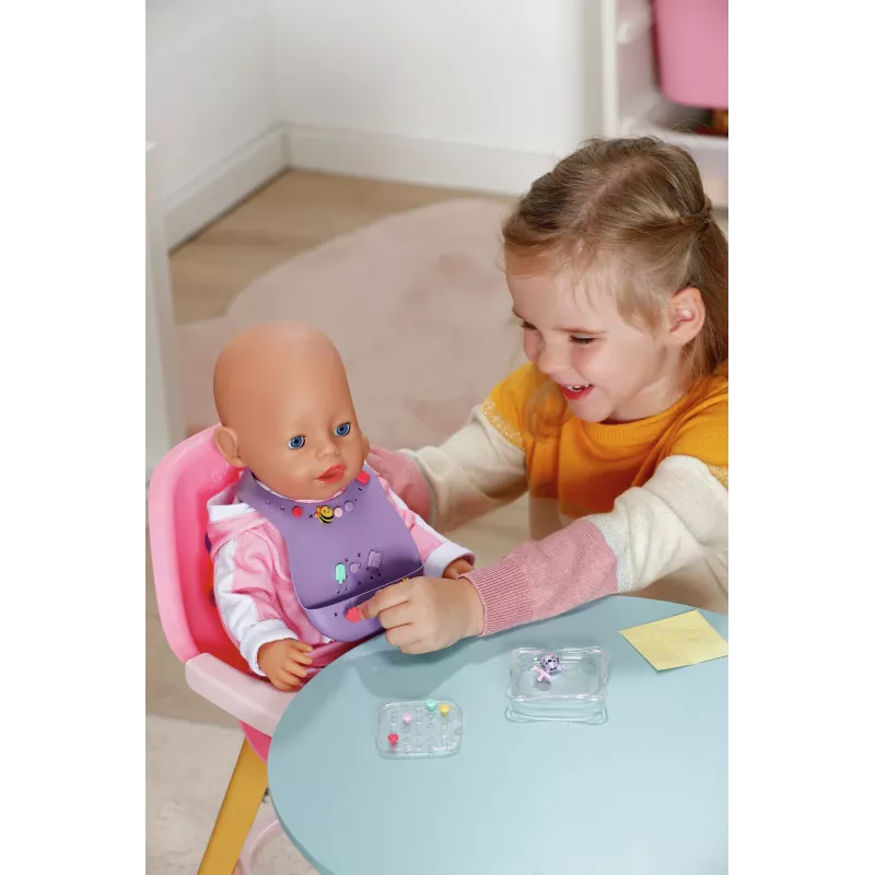 BABY born Pinplay lėlės seilinukas