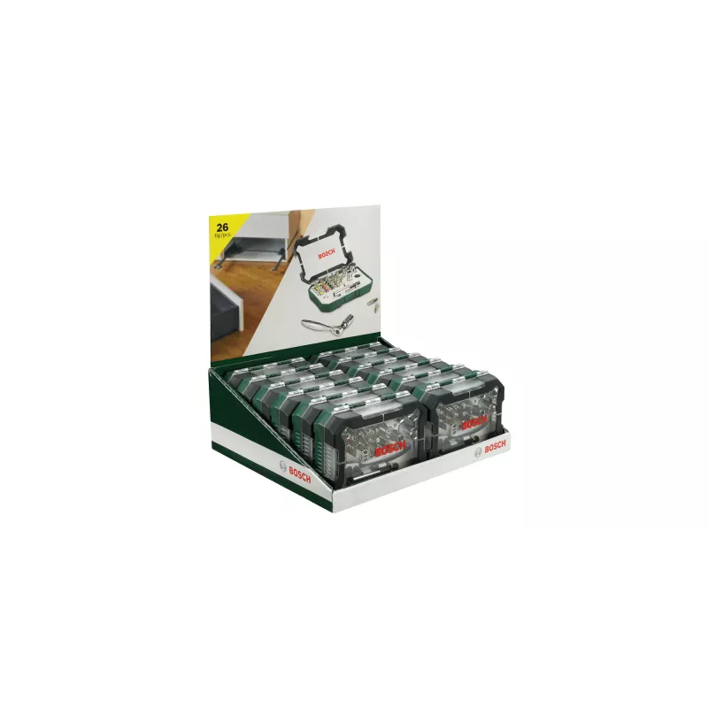 Bosch 2 607 017 322 antgaliai atsuktuvui 26 vnt.