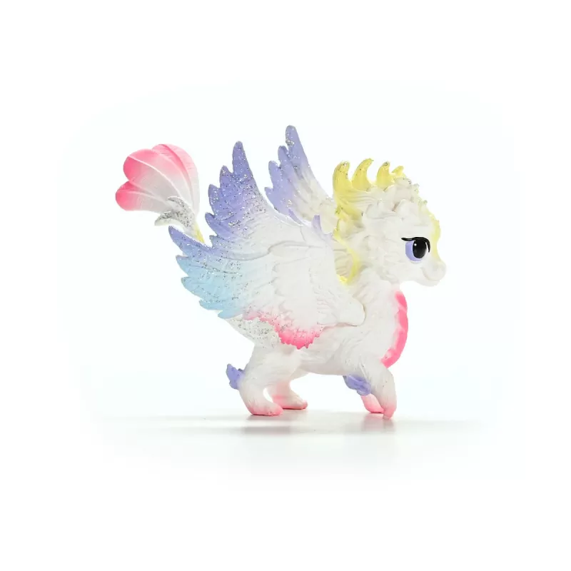Figūrėlė Schleich BAYALA Vaivorykštinis Kūdikis Drakonas nuo 5 metų, smėlio, mėlynos, žalios spalvos, Vienaragis/Pegasas tema