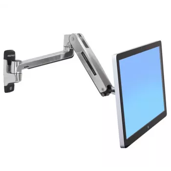 ERGOTRON LX HD sėdėjimo-stovėjimo monitoriaus laikiklis ant sienos (poliruotas aliuminis)