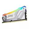 Kingston FURY Renegade RGB DDR5 24 GB (1x24 GB) 8400 MT/s CL40 CUDIMM balta XMP