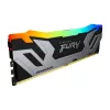 Kingston FURY Renegade RGB sidabrinė 24 GB DDR5 8400 MT/s CL40 CUDIMM XMP