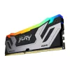 Kingston FURY Renegade RGB sidabrinė 24 GB DDR5 8400 MT/s CL40 CUDIMM XMP