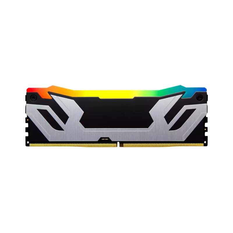 Kingston FURY Renegade RGB sidabrinė 24 GB DDR5 8400 MT/s CL40 CUDIMM XMP