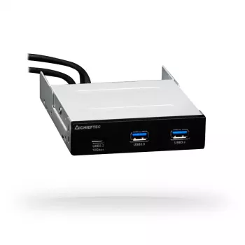 Chieftec MUB-3003C priekinis skydelis su USB prievadais, juodas