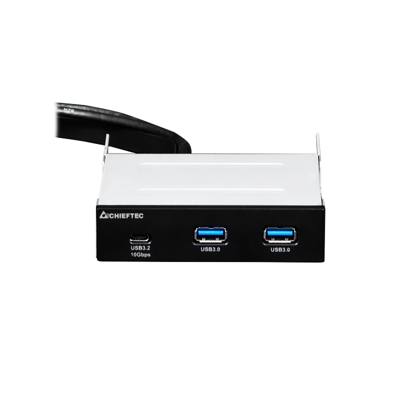 Chieftec MUB-3003C priekinis skydelis su USB prievadais, juodas