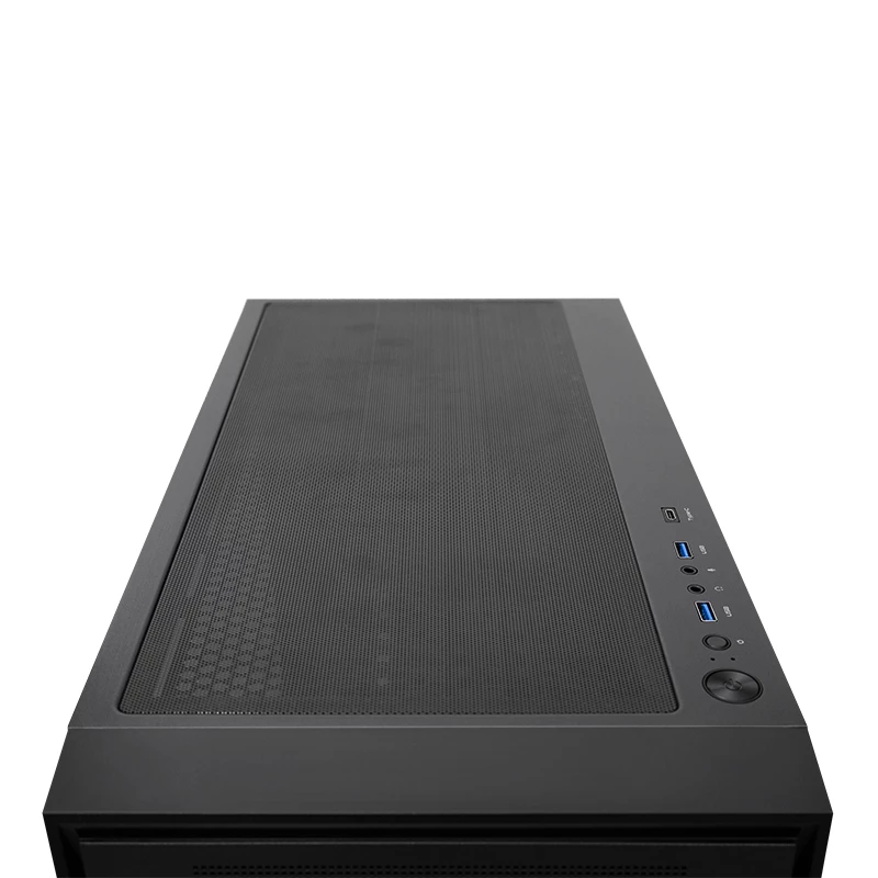 Chieftec Midi Tower GS-03B-BLK-OP Juodas