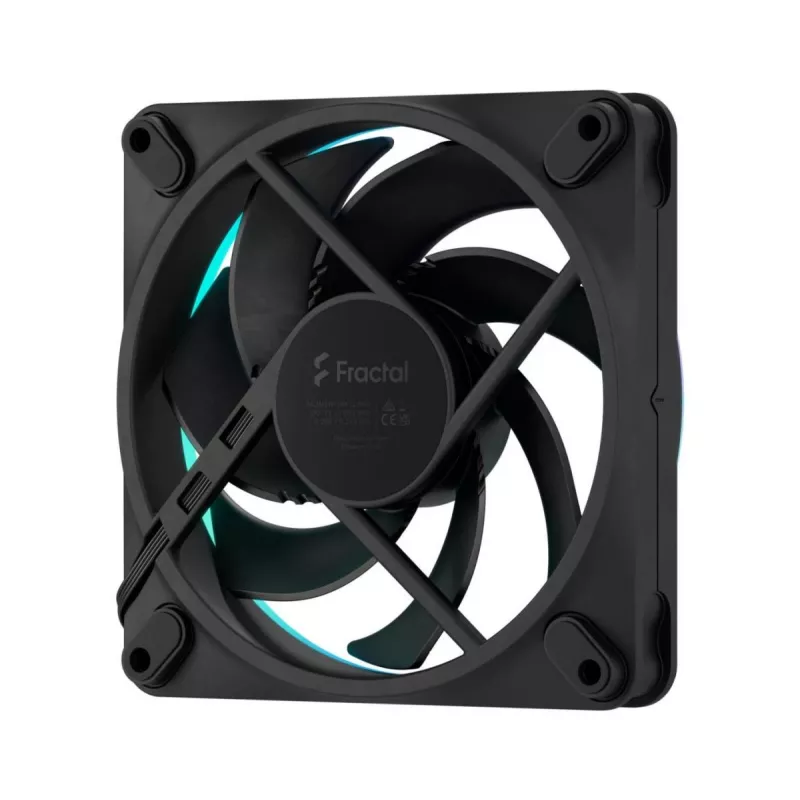 FRACTAL DESIGN Ventiliatorių rinkinys Momentum 12 RGB 3 vnt. Juodas