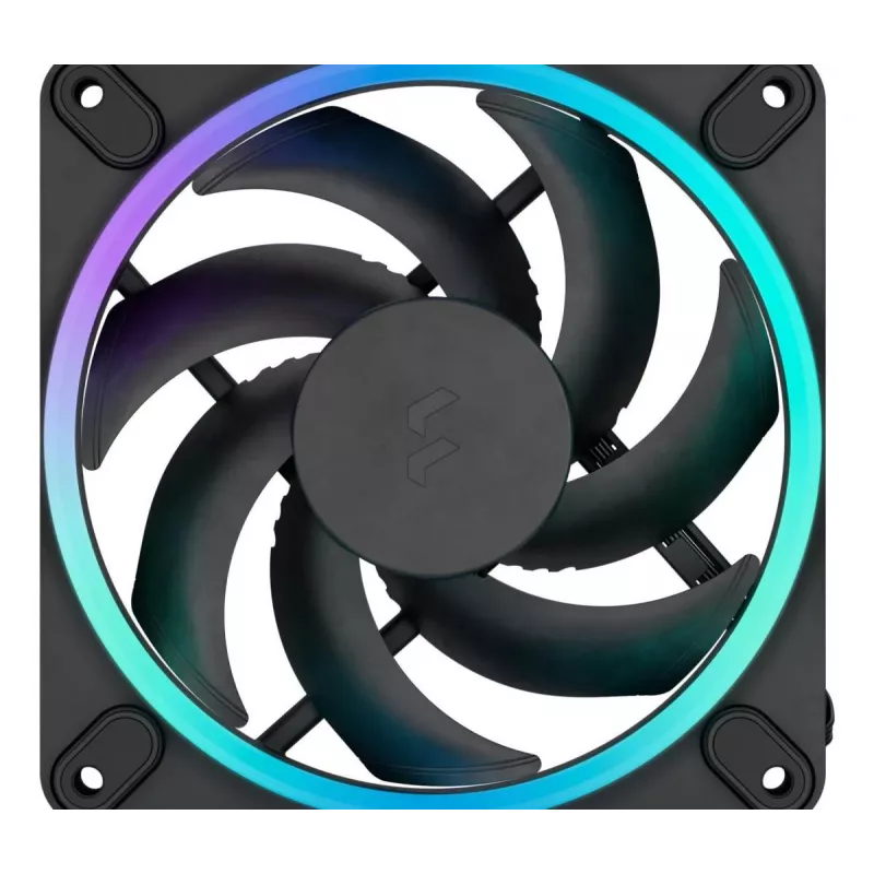 FRACTAL DESIGN Ventiliatorių rinkinys Momentum 12 RGB 3 vnt. Juodas