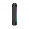 FRACTAL DESIGN Ventiliatorių rinkinys Momentum 12 RGB 3 vnt. Juodas