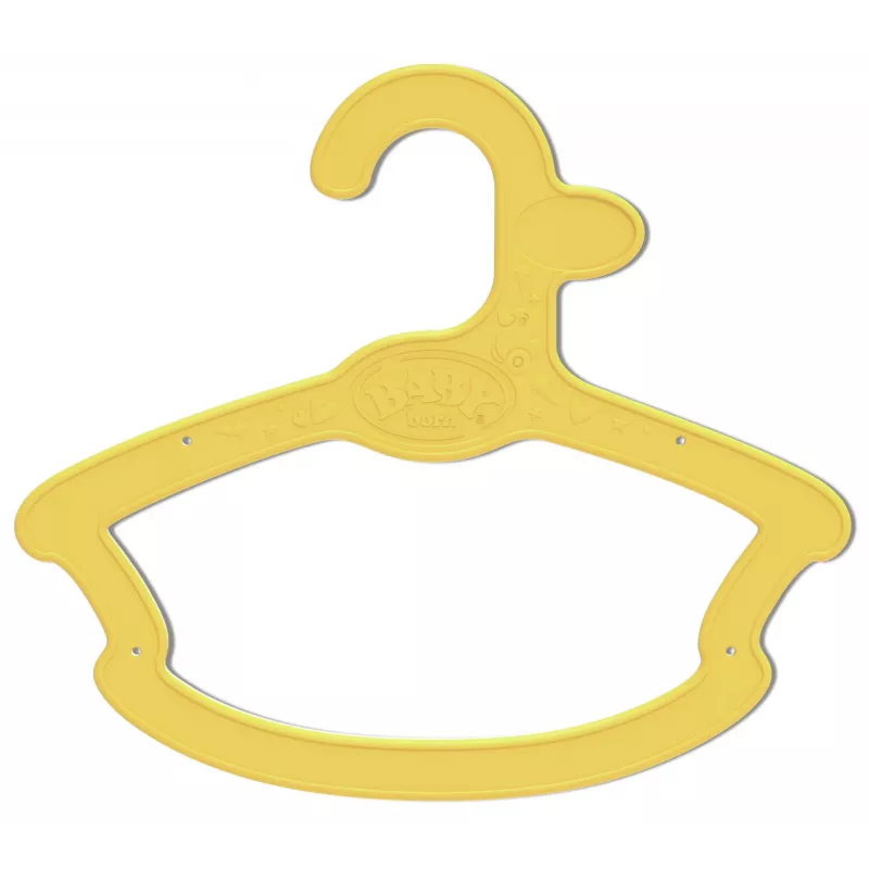BABY born Pakabinamos pakabos, 5 vnt, 43 cm lėlės drabužių pakabos
