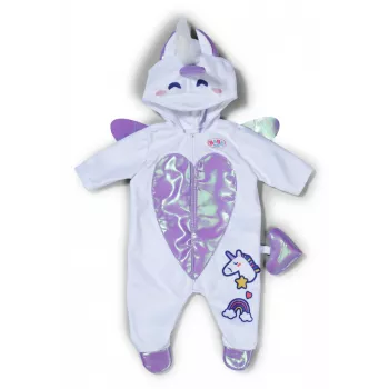BABY born Unicorn Onesie 43cm kombinezonas lėlei