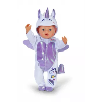 BABY born Unicorn Onesie 43cm kombinezonas lėlei