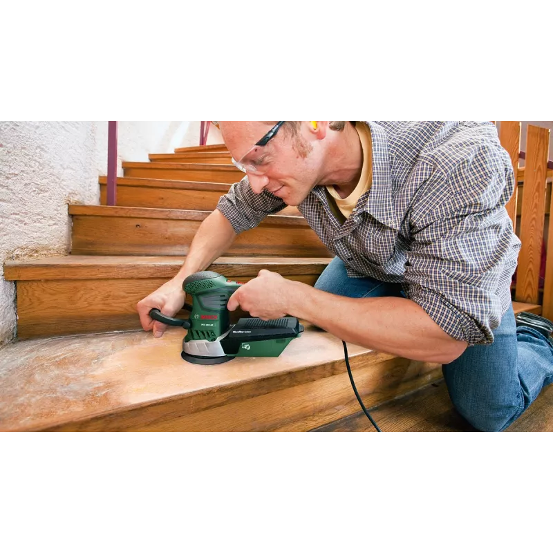 Bosch PEX 400 AE atsitiktinis orbitinis šlifuoklis