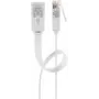 Tinklo laidas Goobay 93358 1 m Cat5e U/UTP RJ-45 Baltas