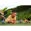 Žaislinis dinozauras Nasutoceratops su uodegos valdymu, garsu ir judesiais – Jurassic World Rebirth Wild Roar