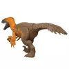 Mattel Jurassic World Rebirth Wild Roar Utahraptor dinozauras, uodegos valdomas ataka ir garsas