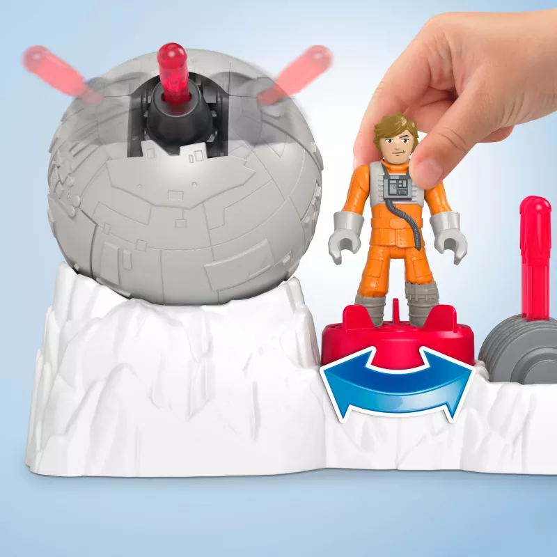 Fisher-Price Imaginext STAR WARS Sukilėlių bazės patranka su Luke Skywalker liejiniu raktu, 5 dalių
