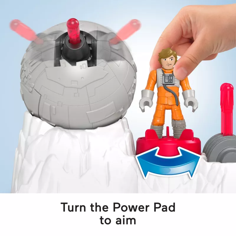 Fisher-Price Imaginext STAR WARS Sukilėlių bazės patranka su Luke Skywalker liejiniu raktu, 5 dalių