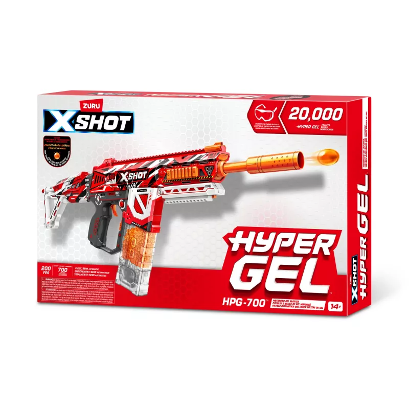 XSHOT Hyper Gel HPG-700 Blaster (20 000 Hyper Gel rutuliukų) ZURU