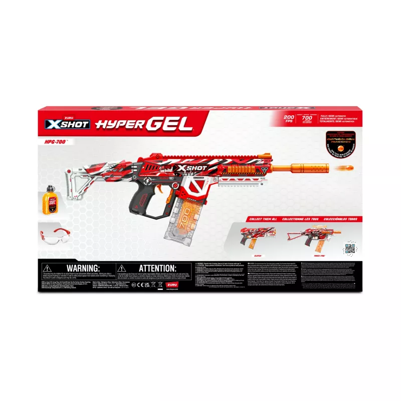 XSHOT Hyper Gel HPG-700 Blaster (20 000 Hyper Gel rutuliukų) ZURU