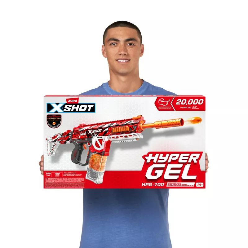 XSHOT Hyper Gel HPG-700 Blaster (20 000 Hyper Gel rutuliukų) ZURU