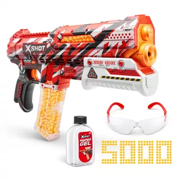 XSHOT Hyper Gel Clutch Blaster (5000 Hyper Gel rutuliukų) ZURU