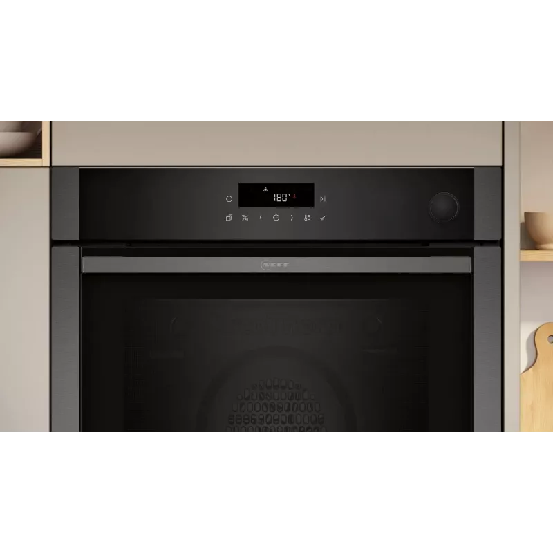 Įmontuojama elektrinė orkaitė NEFF N 50 B6AVJ7AG3 — 71 l, 3600 W, juoda/grafitas, jutiklinis valdymas
