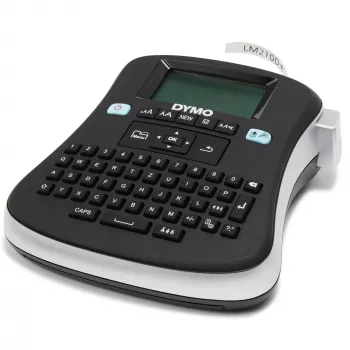 Etikečių spausdintuvas DYMO LabelManager 210D (QWERTZ) – juodas/sidabrinis