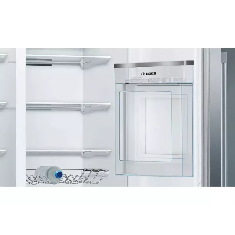 Bosch Serie 6 KAG93AIEP šaldytuvas šaldiklis side-by-side laisvai pastatomas 560 L nerūdijantis plienas