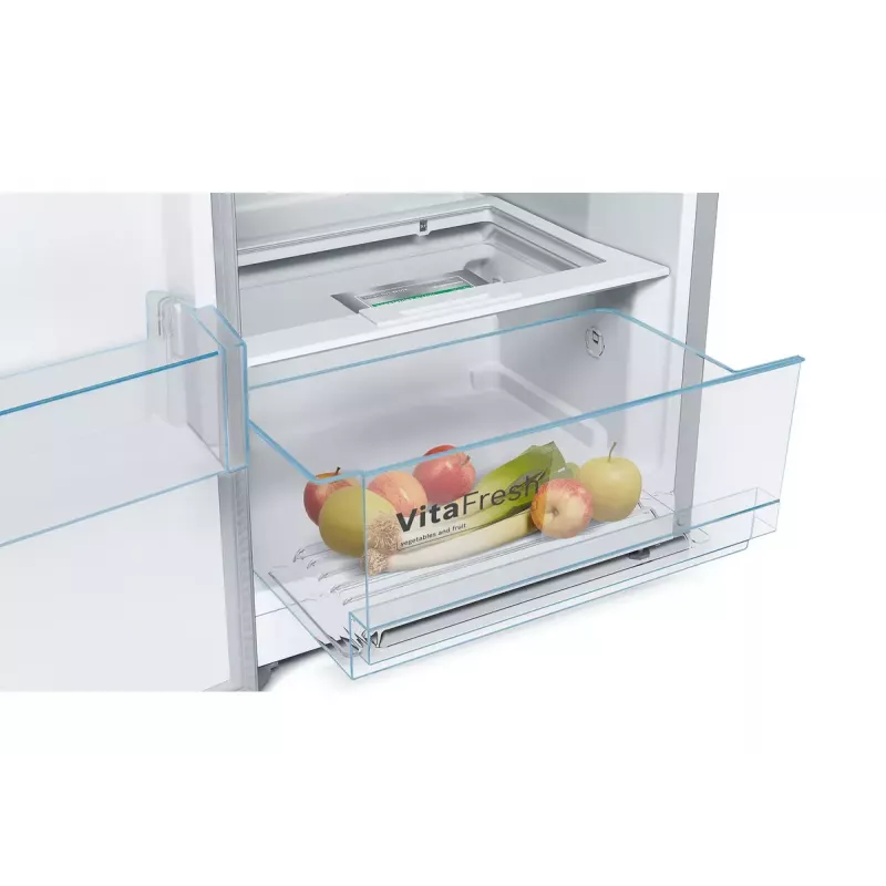 Bosch Serie 4 KSV36VLDP šaldytuvas, laisvai pastatomas, 346 L, nerūdijantis plienas
