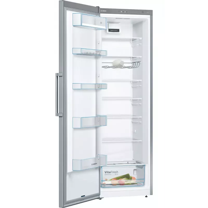 Bosch Serie 4 KSV36VLDP šaldytuvas, laisvai pastatomas, 346 L, nerūdijantis plienas