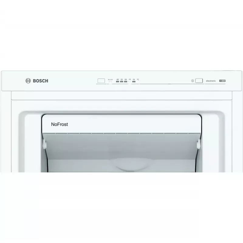Šaldiklis Bosch Serie 4 GSN33VWEP vertikalus, 225 L, baltas
