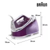 Braun CareStyle 1 IS1514VI 2200 W 1.7 L Keraminis padas Violetinė