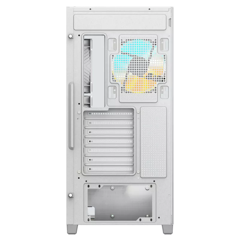GIGABYTE C500 PANORAMIC STEALTH Midi Tower baltas kompiuterio korpusas