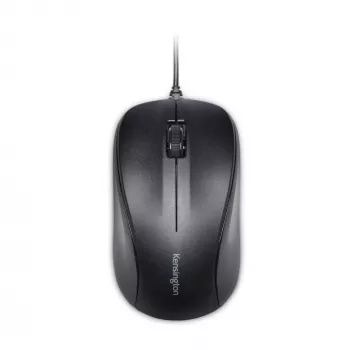 Kensington Wired ValuMouse, abipusė, optinė, USB Type-A, 1000 DPI, juoda