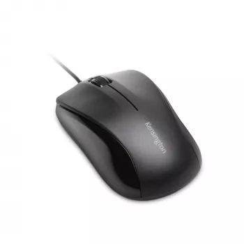 Kensington Wired ValuMouse, abipusė, optinė, USB Type-A, 1000 DPI, juoda