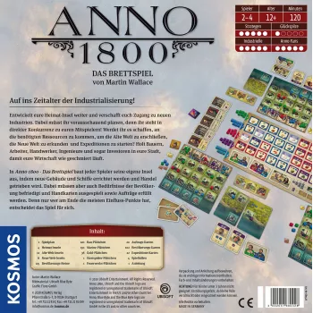 Kosmos Anno 1800 stalo žaidimas – strateginis