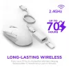 NZXT Lift Elite Wireless žaidimų pelė balta