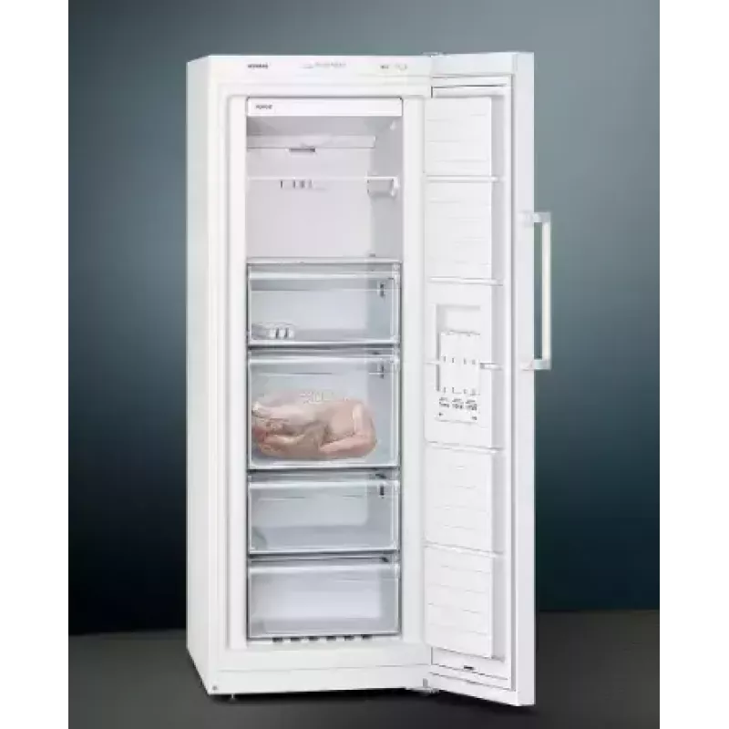 Šaldiklis Siemens iQ300 GS29NVWEP, stovimas, 200 L, baltas