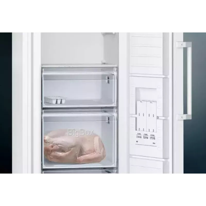 Šaldiklis Siemens iQ300 GS29NVWEP, stovimas, 200 L, baltas