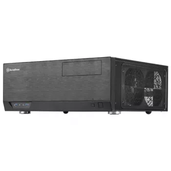 Korpusas PC Silverstone Grandia GD09 Desktop Juodas