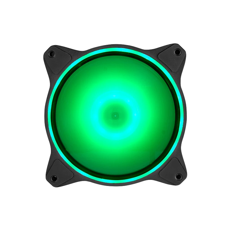 Chieftec ZF-1225RGB aušinimo ventiliatorius kompiuteriui, RGB, 120 mm, įvairiaspalvis