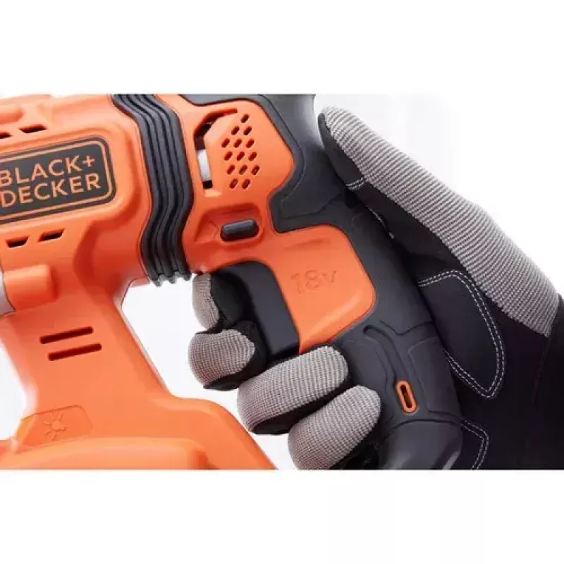 Grąžtinis plaktukas Black & Decker BCD900E2K-QW 1880 aps/min SDS Plus, 2,5 Ah baterija