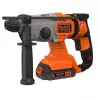 Grąžtinis plaktukas Black & Decker BCD900E2K-QW 1880 aps/min SDS Plus, 2,5 Ah baterija