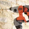 Grąžtinis plaktukas Black & Decker BCD900E2K-QW 1880 aps/min SDS Plus, 2,5 Ah baterija