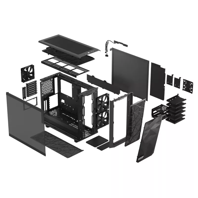 Korpusas Fractal Design Meshify 2 Tower pilkas