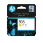 HP 935 geltona originali kasetė, geltona, 1 vnt., 400 puslapių