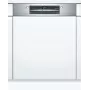Bosch Serie 6 SMI6ZCS07E indaplovė, pusiau įmontuojama, 14 vietų