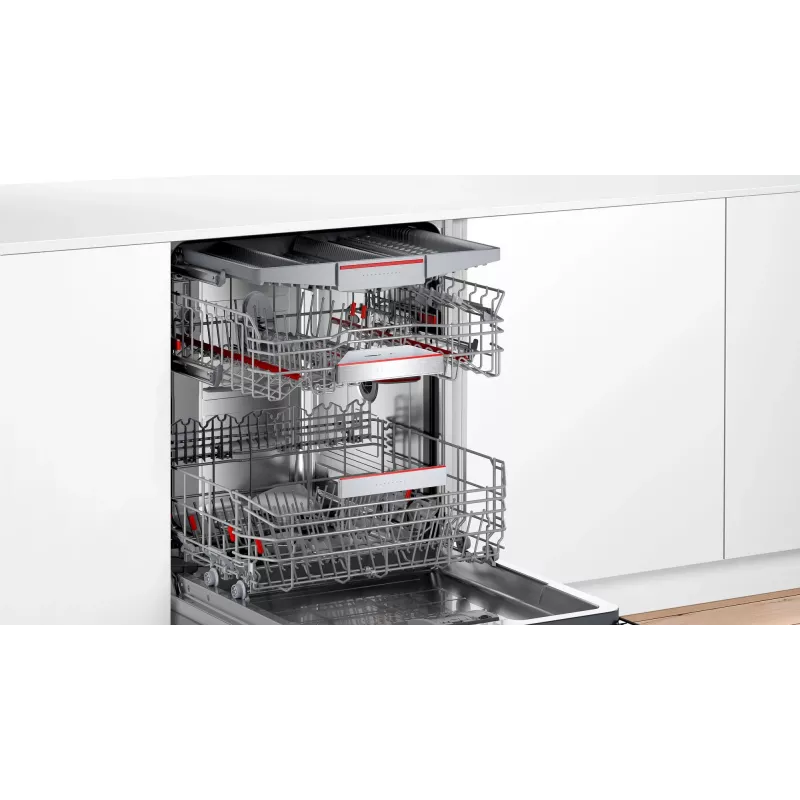 Bosch Serie 6 SMI6ZCS07E indaplovė, pusiau įmontuojama, 14 vietų